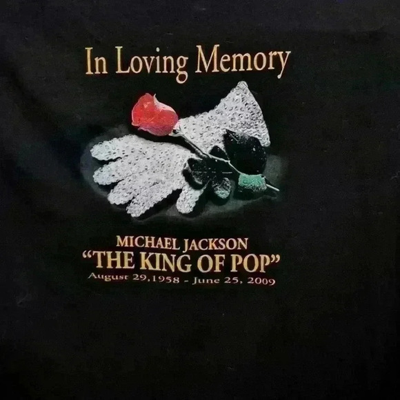 Michael Jackson Memorial T-shirt sz 2Xl, Pop Consert Tour - Picture 4 of 5
